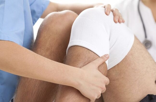 Genouillère de fixation pour la gonarthrose pour réduire l'intensité des douleurs articulaires